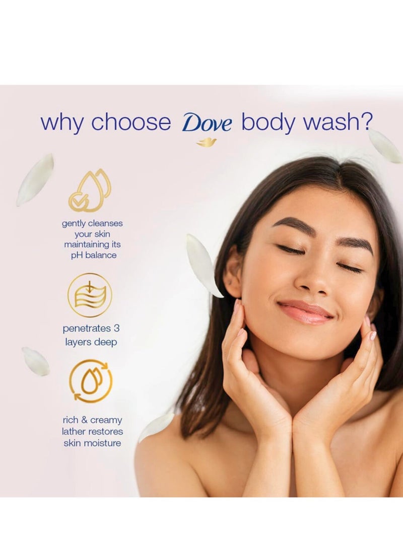 دوف غسول جسم دوف ريلكسينج كير بنكهة زبدة الشيا والفانيليا – 1000 ملل - Image 5