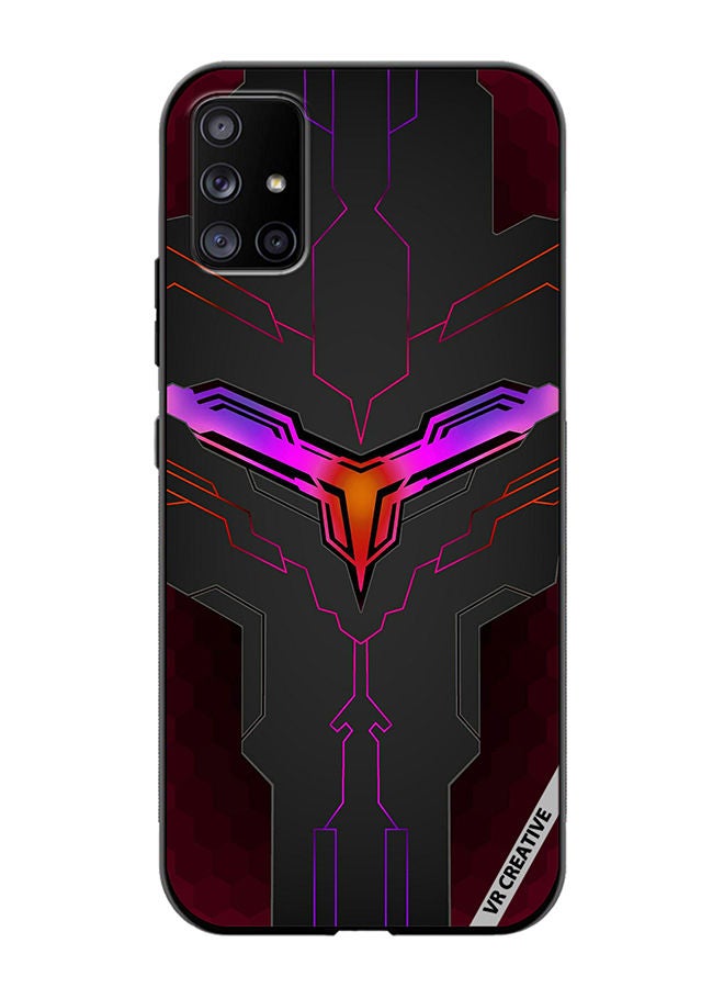 VR CREATIVE Protective Case Cover For Samsung Galaxy A71 5G Gaming Ax Design  Multicolour - Image 1