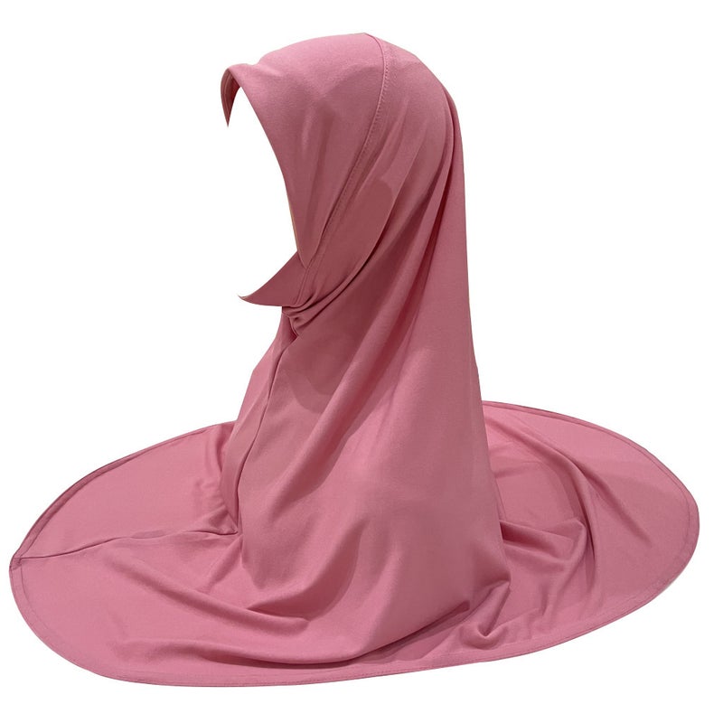 High-Density Tencel Linen Chin With Triangular Face-Slimming Veil H124 Light Fairy Streamer Ethnic Style - Image 3