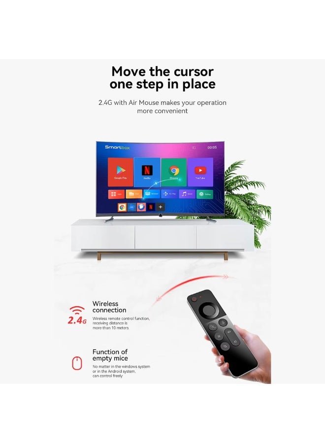 W3 Air Mouse Remote 2.4GHz – 4-in-1 Wireless Keyboard, Mouse, Remote Control & Infrared Learning for Smart TVs - Image 5
