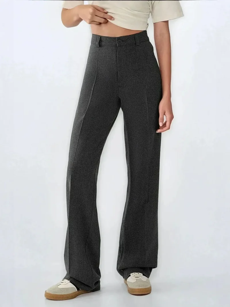 HICCUP High Waist Straight Leg Pants