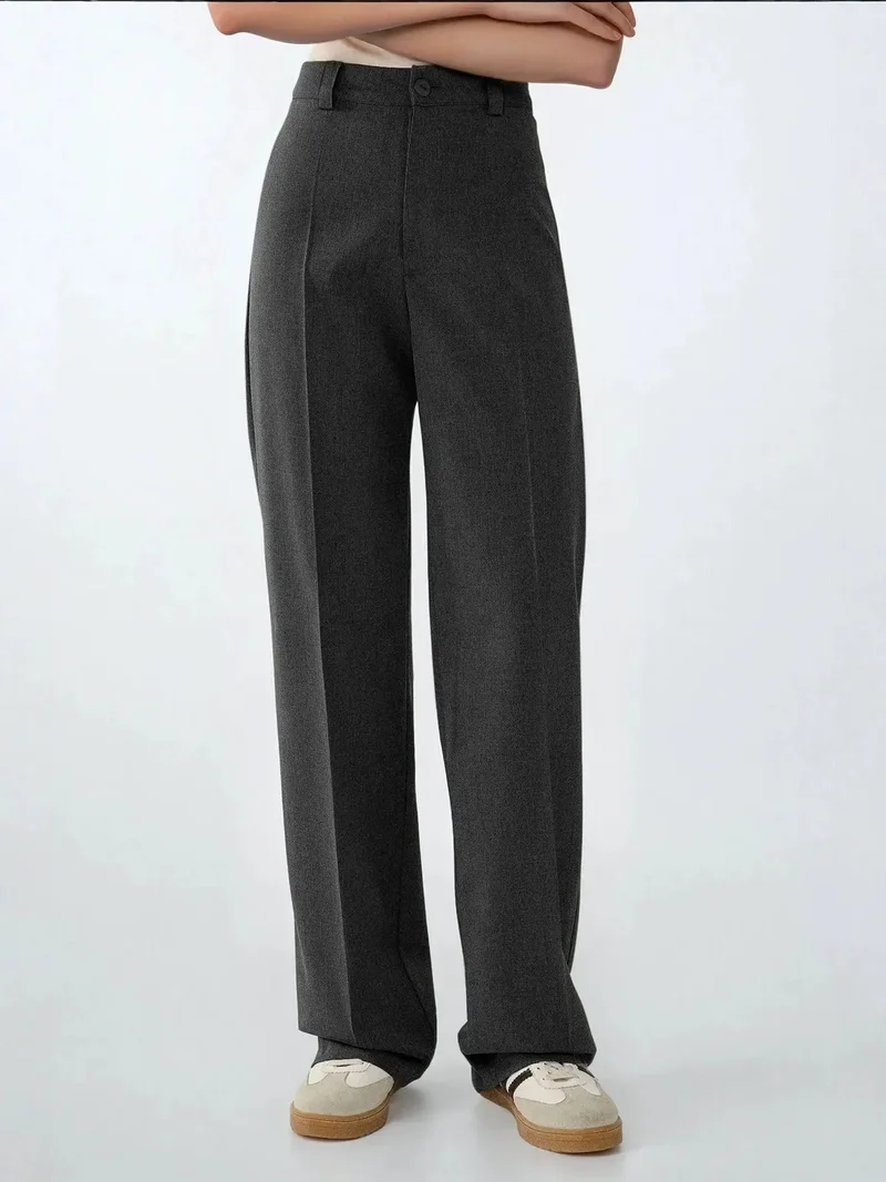 HICCUP High Waist Straight Leg Pants