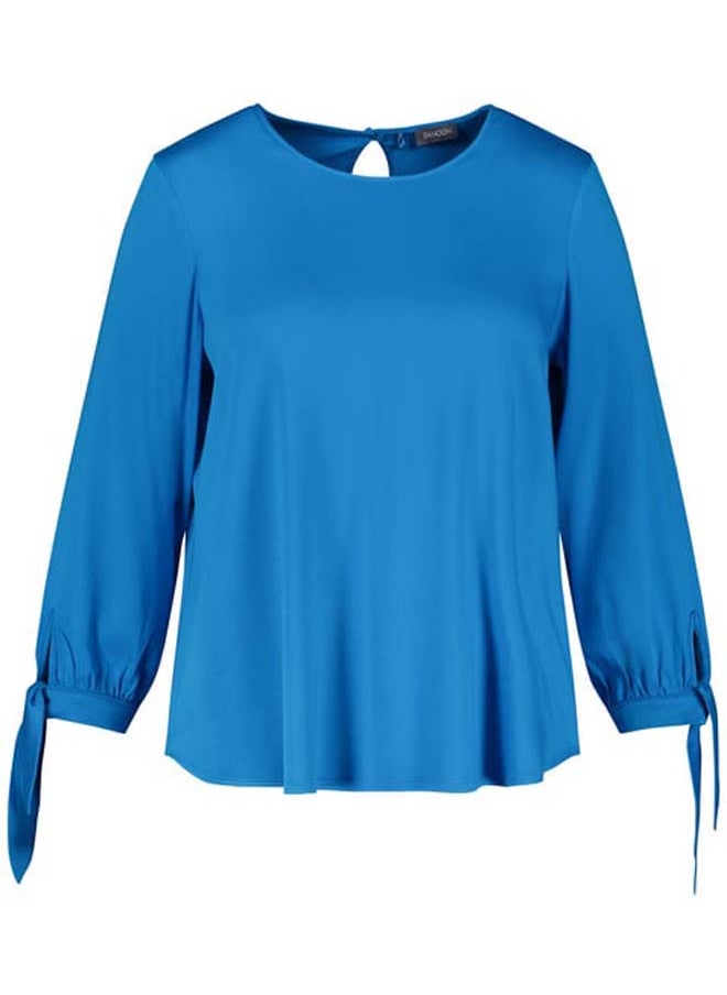 GERRY WEBER - Blouse top with knotted details on the sleeves - Image 1