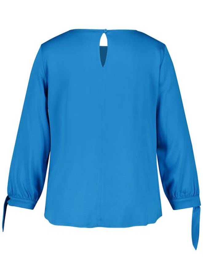GERRY WEBER - Blouse top with knotted details on the sleeves - Image 1