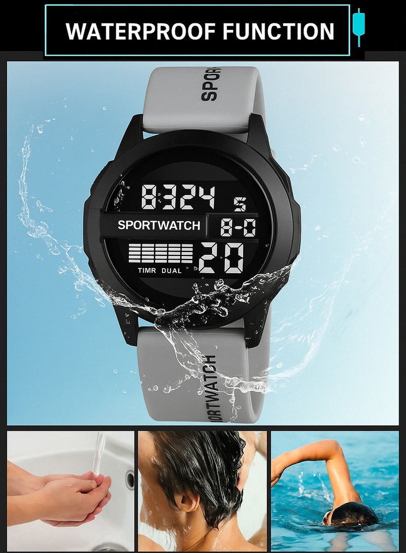 Multifunctional Round Screen Electronic Watch For Kids - Image 4