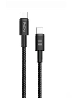 ProOne ProOne Type-C Charging & Data Cable 100W, 1M Nylon Braided Fast Charger for iPhone, MacBook Pro/Air, iPad, Samsung Galaxy, Huawei, and More  - Image 2