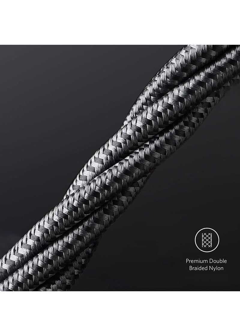 ProOne ProOne Type-C Charging & Data Cable 100W, 1M Nylon Braided Fast Charger for iPhone, MacBook Pro/Air, iPad, Samsung Galaxy, Huawei, and More  - Image 3