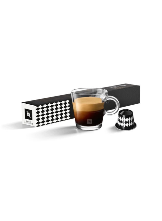 Nespresso Paris Espresso 10 Capsules Limited Edition 50 Gm - Image 1