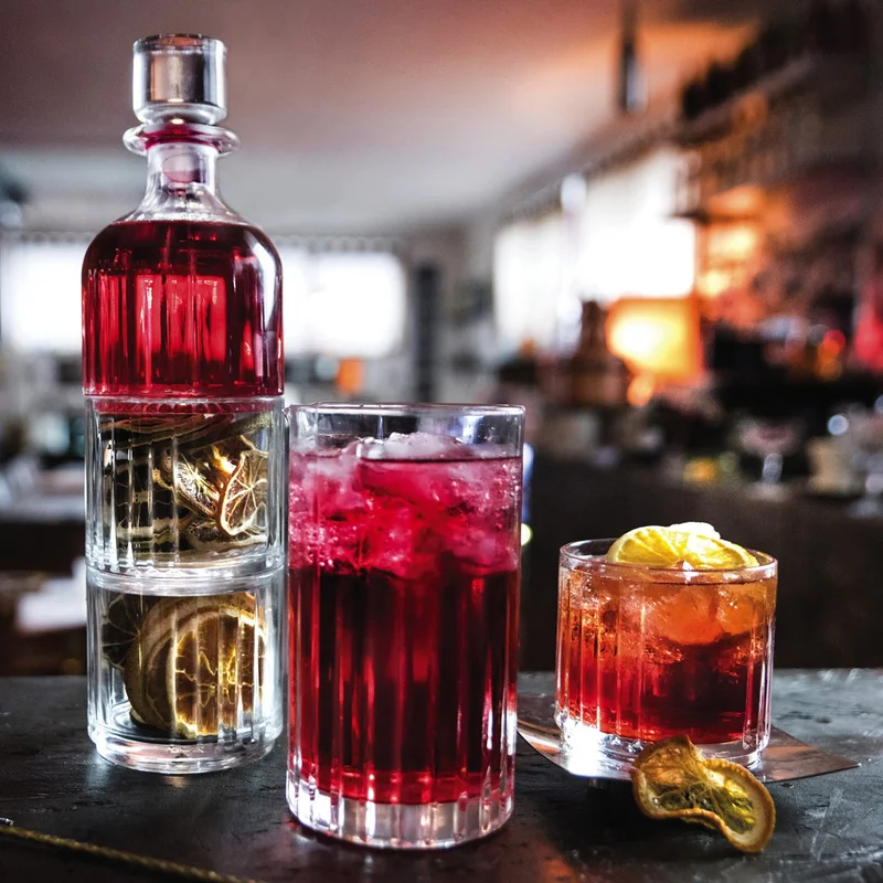 Simply Kitchen Kasanova-Aperitif Set Combo Transparent-345ML-Clear