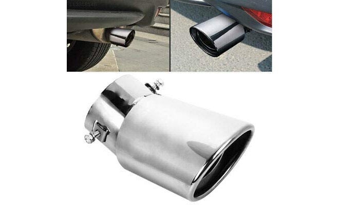 Faauto فواتو مخرج العادم المصنوع من الفولاذ المقاوم للصدأ لسيارة هوندا أمايز - Image 2