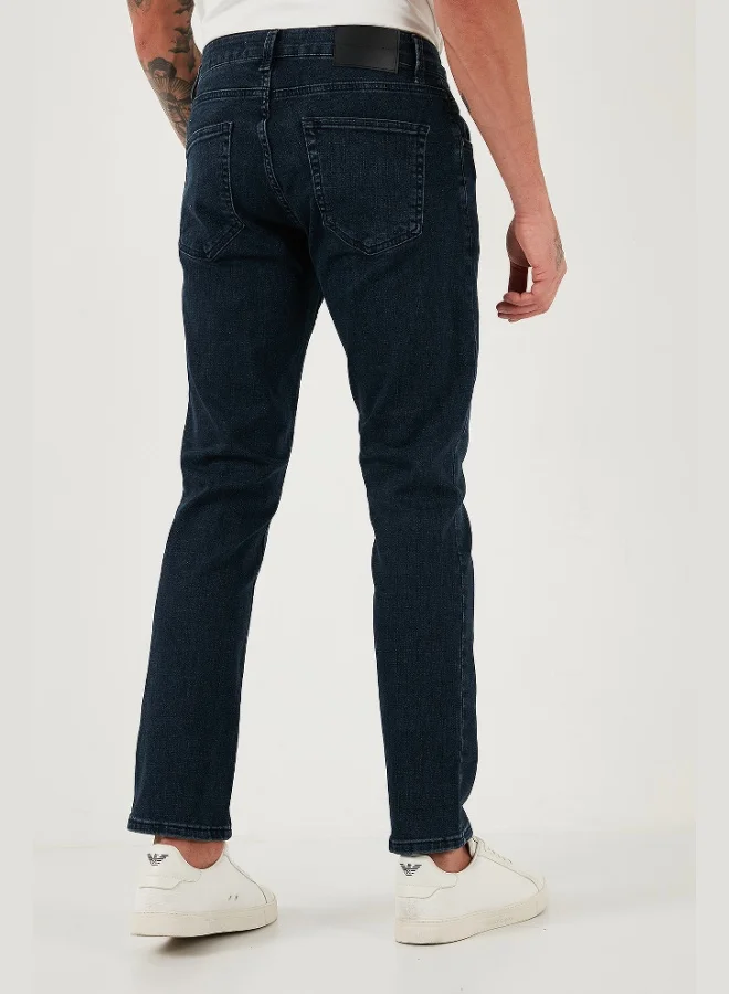 Buratti  Buratti Cotton Regular Fit Normal Waist Straight Leg Jeans Men's JEANS 2211C27PARMA for Men | Best Price UAE