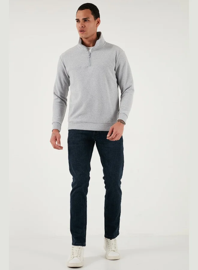 Buratti Cotton Regular Fit Normal Waist Straight Leg Jeans Men's JEANS 2211C27PARMA