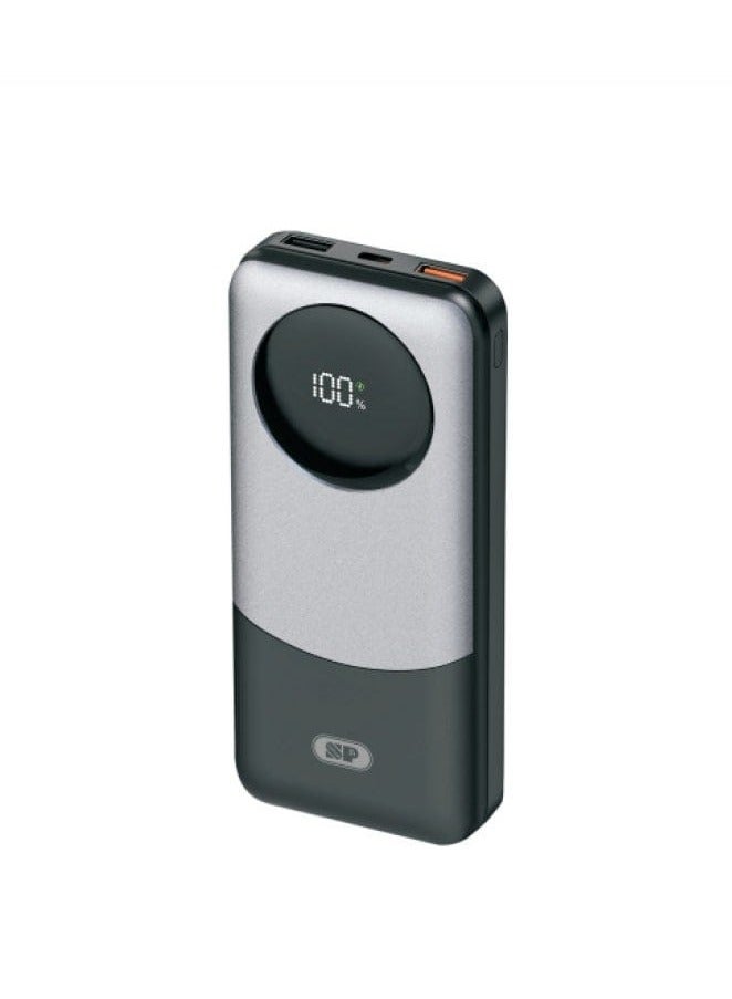 ISNUP SP Model 010029 10000mAh Power Bank with 22.5W Fast Charging, Digital Display, and Multi-Port Output for Smartphones, Tablets, and More