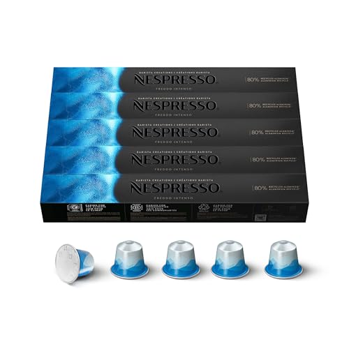Nespresso Capsules Original Line Freddo Intenso 50Count Espresso Coffee Pods - Image 1