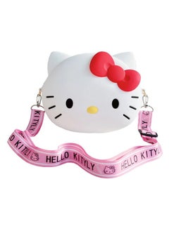 Generic Hello Kitty Silicone Bag, Lovely Hello Kitty Wallet, Cartoon Animal Shoulder Bag, Kitty Cat Purse for Girls Birthday Gifts  - Image 1