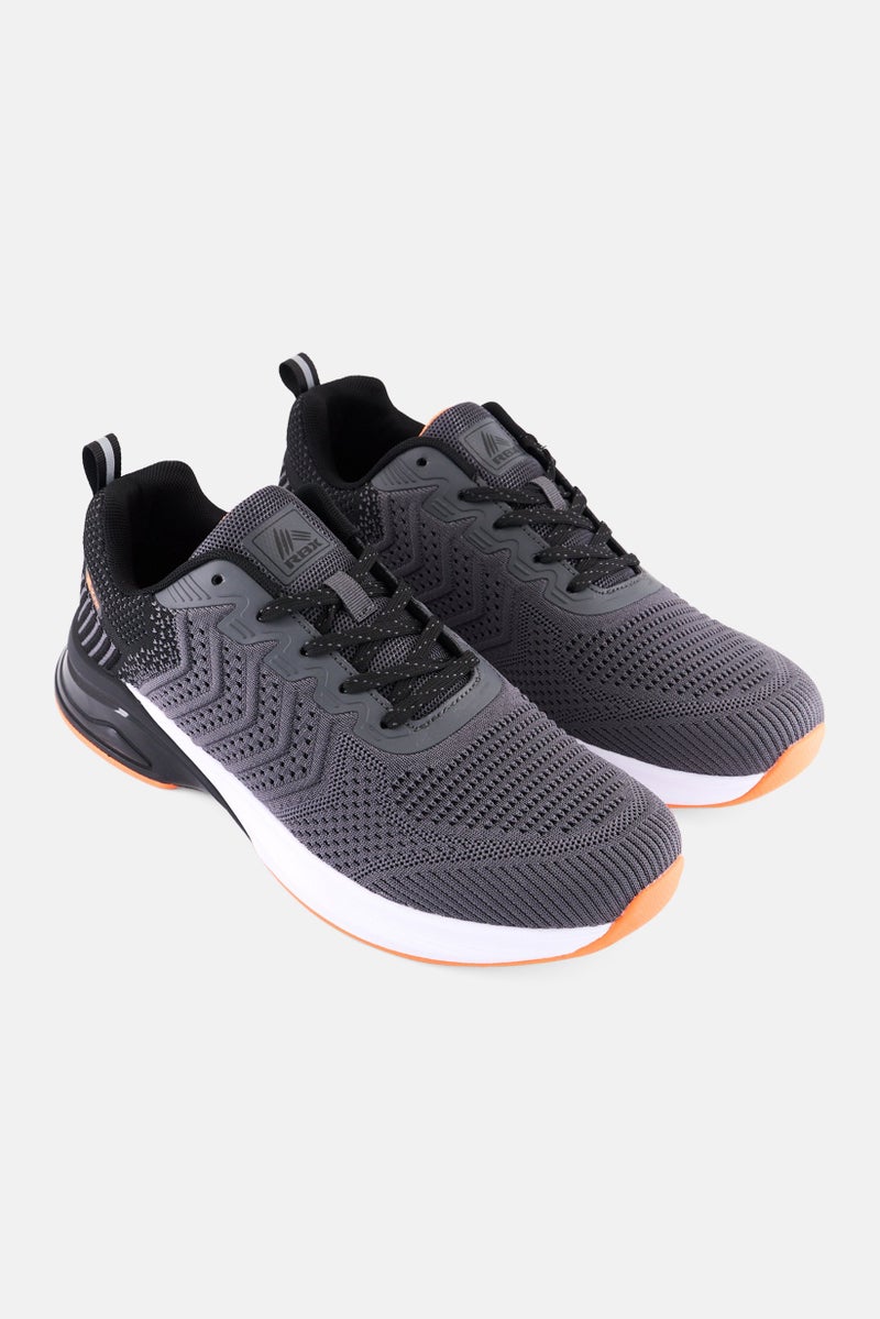 RBX Men Lace Up Outdoor Shoes, Grey - Image 1