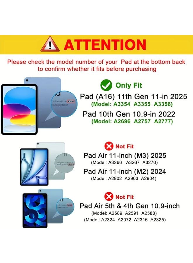 3Pcs Tempered Glass Screen Protector For iPad 11th Gen 2025 Ultra Durable Smooth Surface Anti Fingerprint - Image 4