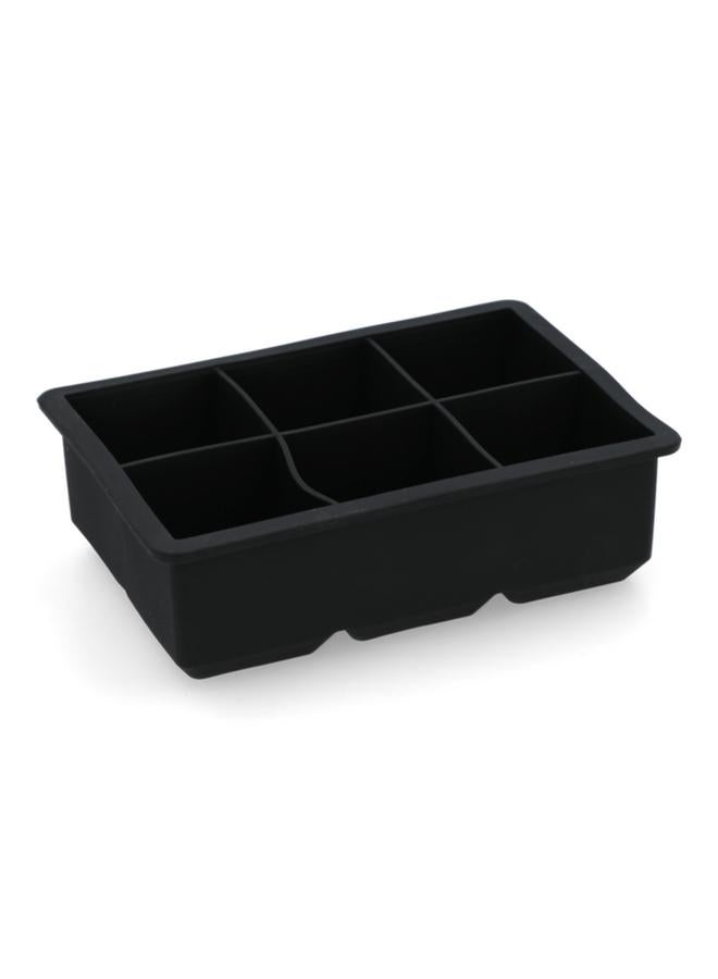 Felli Elegant and Modern Design Rectangular Ice Cube Tray Black 16.2 x 5cm - Image 3