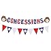 JOLLYSTYLE Baseball Party Supplies Concessions Banner SportsBaseball Themed First Birthday Party Decorations Favors Style 1 - Image 3