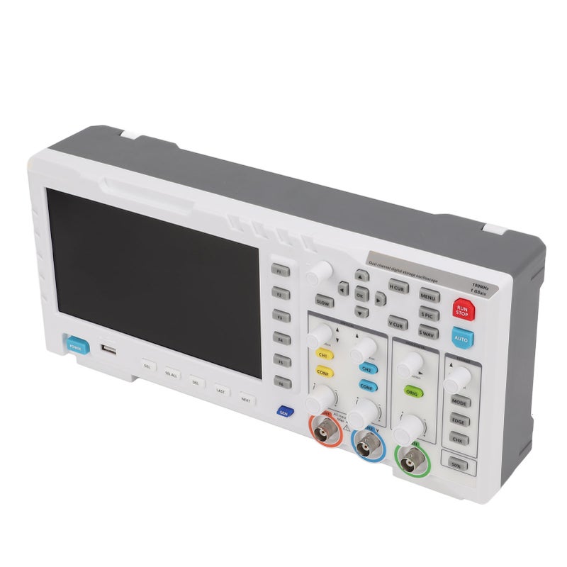 1014D مراقب تذبذبات رقمي LCD محمول 100 ميجاهرتز 2 قنوات - مولد إشارات - Image 1