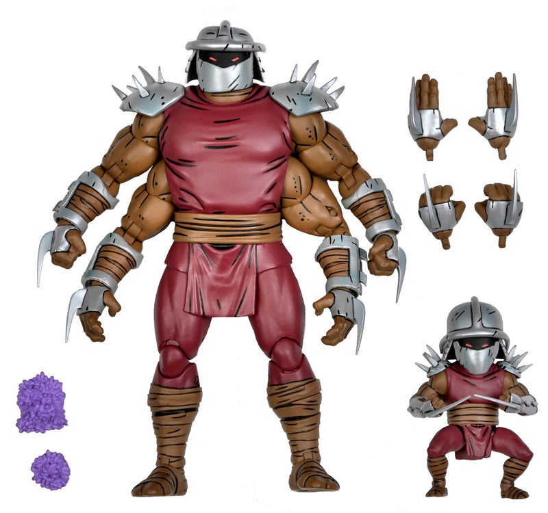 NECA Teenage Mutant Ninja Turtles Mirage Comics Shredder Clones Mini Shredder 7 Deluxe Action Figure - Image 2