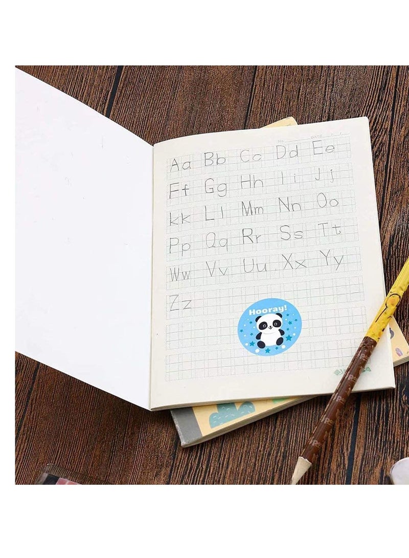 SYOSI Reward Stickers for Teachers, 500 Stickers for Kids in 8 Designs, 1 Inch School Stickers on Sheets. Teacher Supplies for Classroom, Potty Training Stickers, Motivational Stickers - Image 3