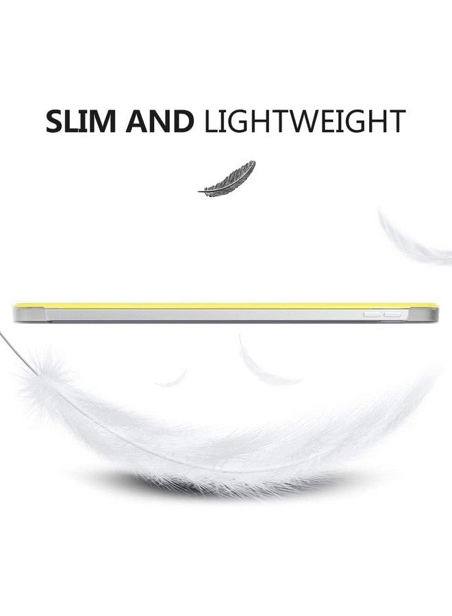 ProElite Cover for Apple iPad 10th Generation Cover Case, Transparent Smart case for iPad 10th Gen (Supports Auto Sleep Wake) with Stylus Pen, Yellow - Image 3