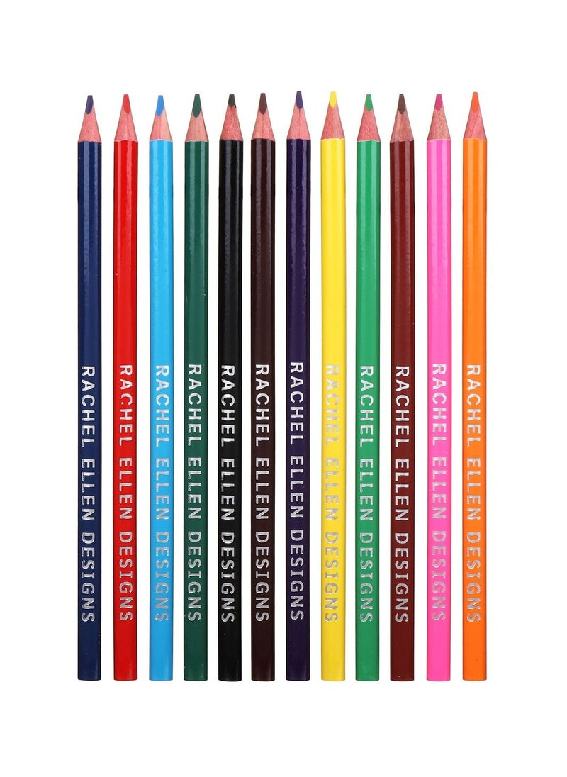 Rachel Ellen Childrens Pirate Colouring Pencil Tube  - Image 3