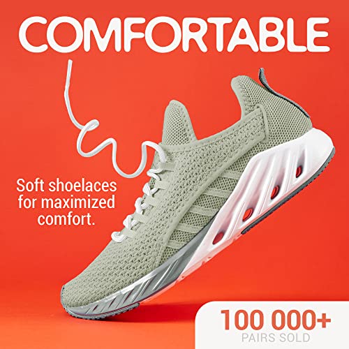 Miscly Round Shoelaces [1 Pair] 5/32″ Thick - For Shoes, Sneakers & Boots (36″, White) - Image 3