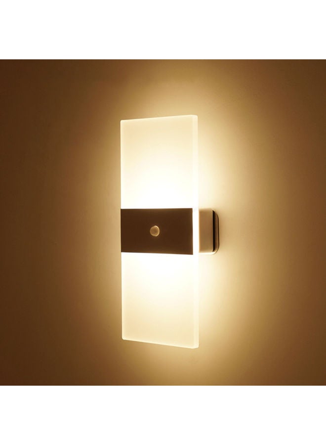 NIBEMINENT Human Detector Wall Light Yellow  - Image 1