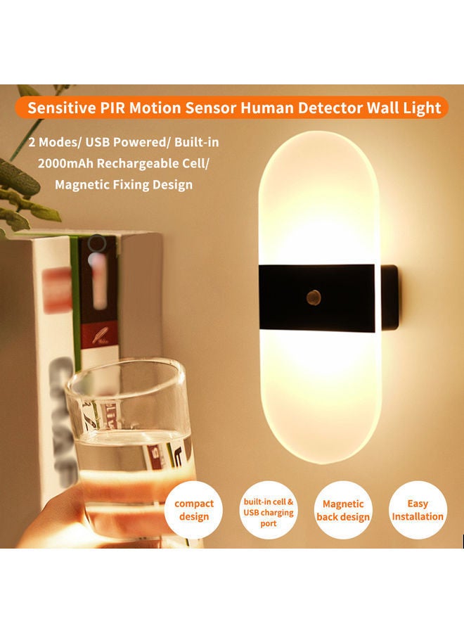 NIBEMINENT Human Detector Wall Light Yellow  - Image 3