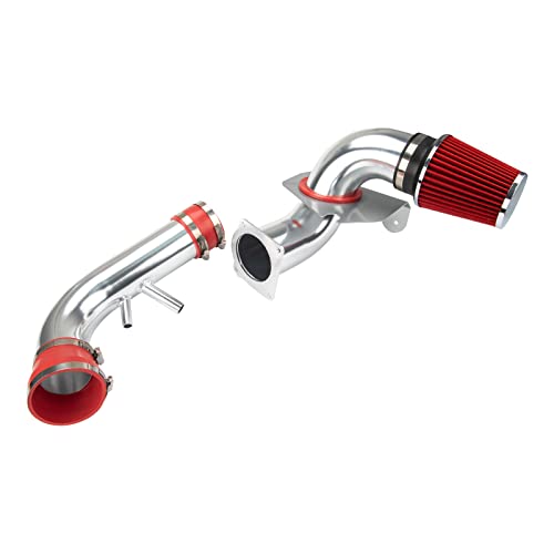 AUTOSITY 3 in. & 3.5 in Cold Air Intake Kit, Aluminum Car Air Intake Pipe Kit for Mustang 1996-2004 V8 4.6L, Red - Image 5
