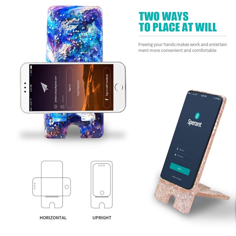 Angel Wings Mobile Phone Stand Silicone Resin Mold Phone Holder Epoxy Resin Moulds Craft Cell Phone Bracket Silicone Mold - Image 4