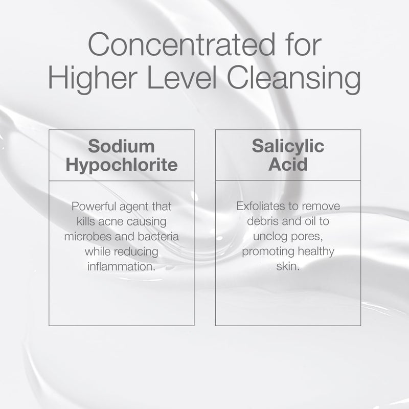 CLnÂ® ProStrength Wash - PH-Balanced and Formulated for Daily Use with Salicylic Acid to Cleanse and Exfoliate Normal to Oily Skin for Men and Women with Body Odor, 8 fl oz. - Image 3