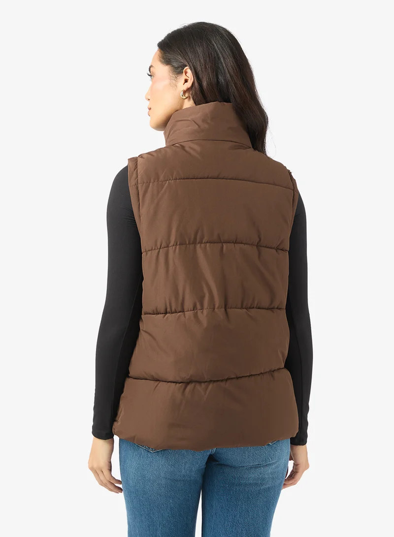 ELLA Sleeveless Padded Vest