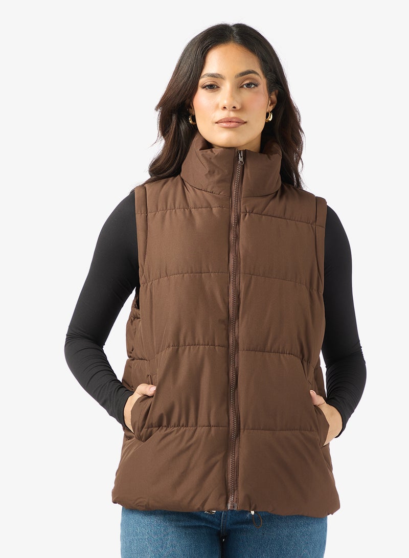 ايلا سترة مبطنة بدون أكمام - Image 1