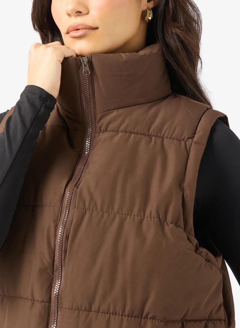 Ella  Sleeveless Padded Vest for Women | Best Price UAE