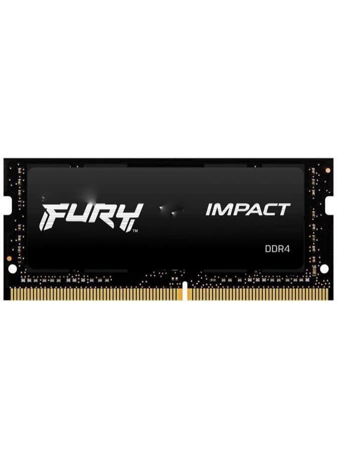Fury Impact DDR4, Gaming Laptop Memory, Capacity: 16GB, Frequency: 3200MT/s, Latency: CL 20, Form factor: SODIMM, Black, - Image 2