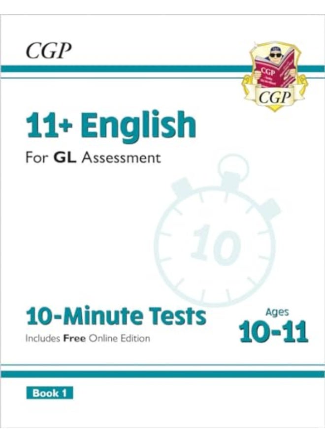 11+ Gl 10Minute Tests English Ages 1011 Book 1 With Online Edition By Coordination Group Publications Ltd (CGP) Paperback