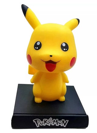 Pikachu Pokemon Action Figure Limited Edition, Fictional Creature|Pokemon Series Character| Bobblehead with Mobile Holder for Car Dashboard, Office Desk & Study Table - pzsku/Z2CD830F0A912BA506628Z/45/_/1738601744/bf160001-51a8-4b5f-b3da-27b74e6d7d43