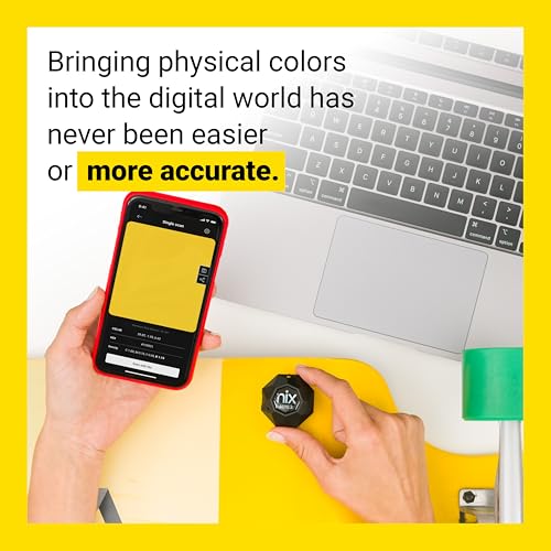Nix Mini 3 Color Sensor Colorimeter - Portable Color Matching Tool - Dust Debris and Splash Resistant (IPX4) - Identify and match paint and digital color values instantly - Image 4