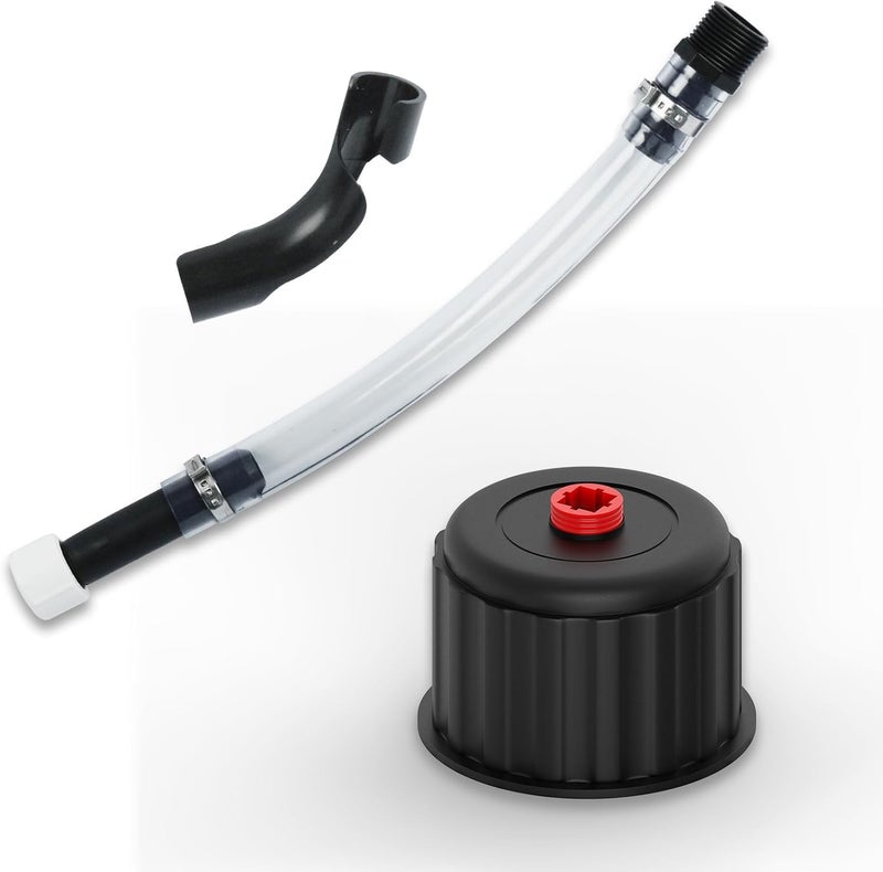 ADKUN Racing Fuel Filler Hose Cap Kit for Racing Fuel Jug 55 Gallon Gas Can Spout Hose BenderRacing Fuels 3042 Replacement Jug CapUpgraded Filter Design - Image 3