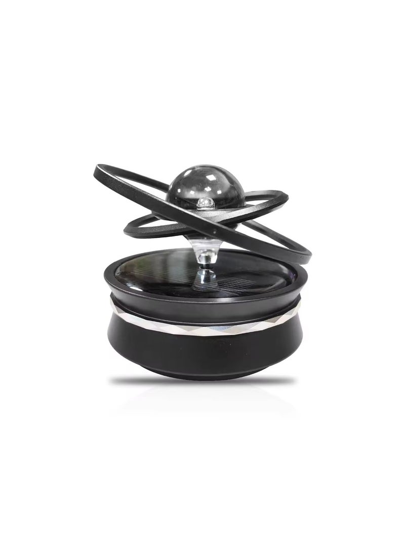 FLOWER Fashion Solar Car Air Freshener Auto Rotate Ball Car  Perfume Diffuser Decoration - Image 1