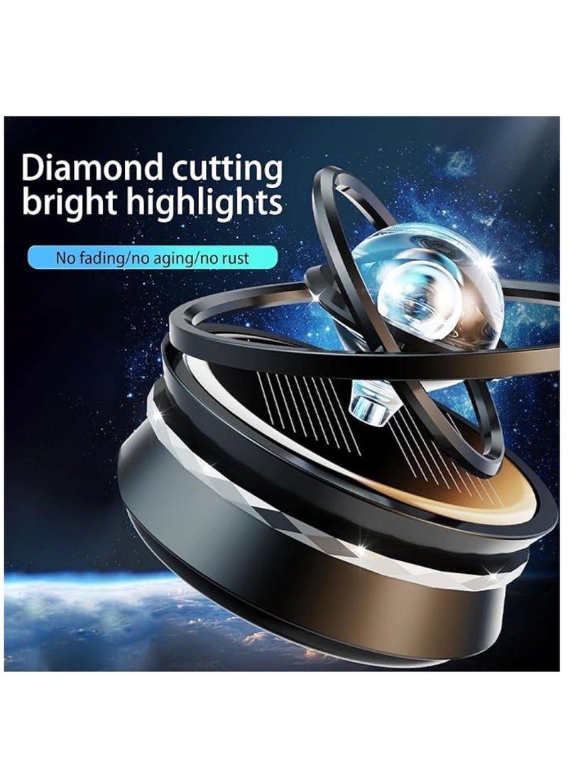 FLOWER Fashion Solar Car Air Freshener Auto Rotate Ball Car  Perfume Diffuser Decoration - Image 3