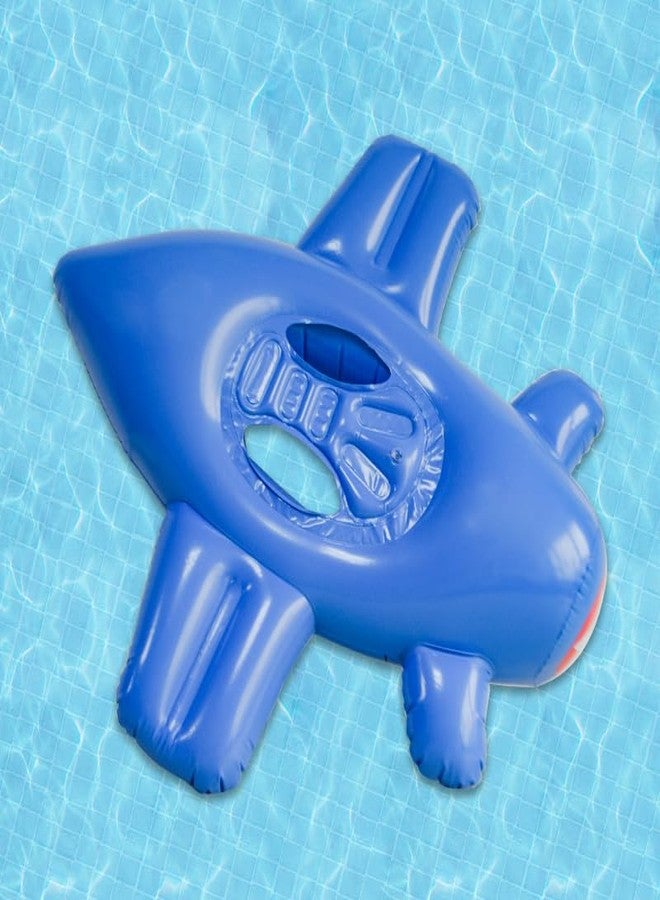 PRISO Swimming Baby Pool Plane Rings for Kids Inflatable Plane Swiming Learning Float Steering Handle Design Suitable Child Girls and Boys Use Tube. - Image 4