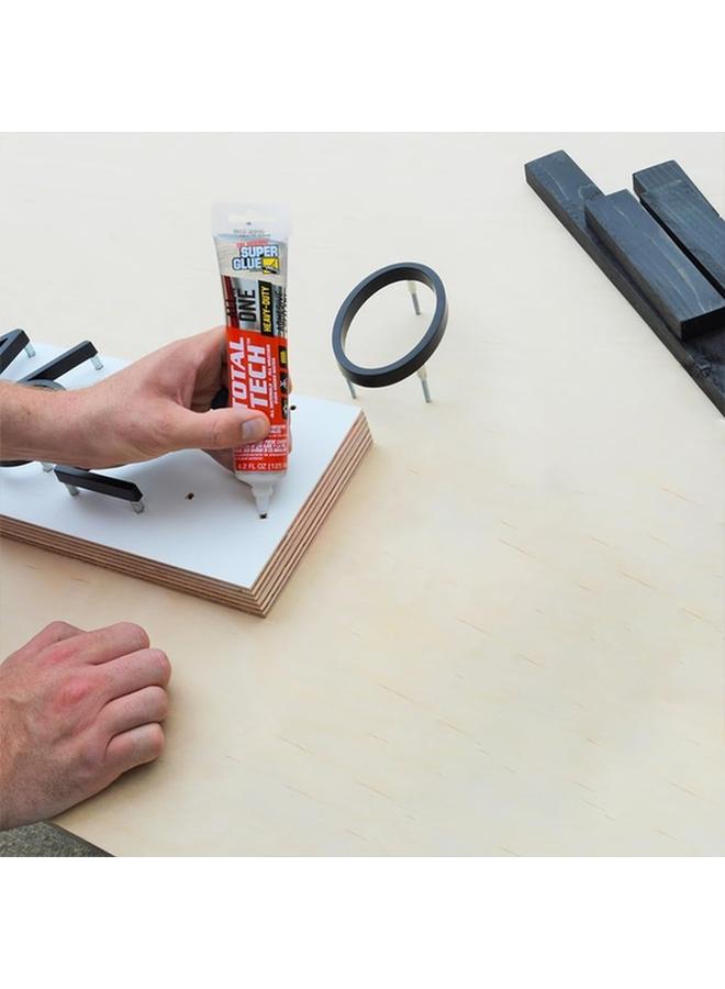 Super Glue Total Tech All-in-One Heavy-Duty Adhesive Sealant Crystal Clear 125ml 11711004 - Image 2