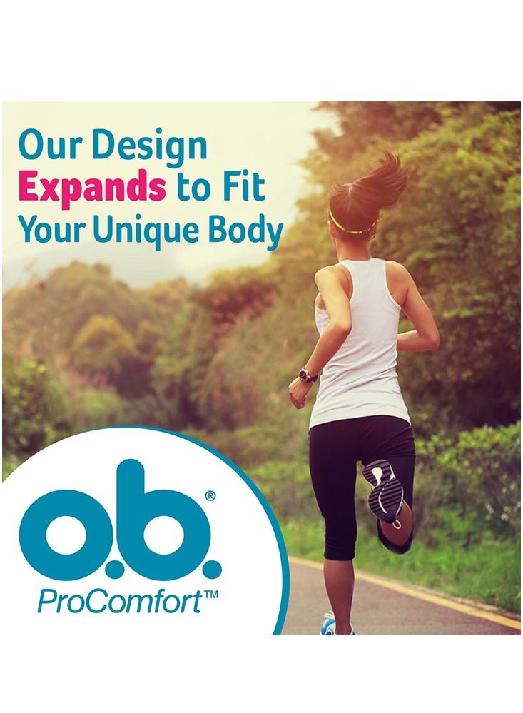 o.b. ProComfort OB Tampons, ProComfort, Super Plus, Pack of 16 tampons  - Image 2