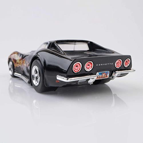 AFX/Racemasters 1968 Corvette L88 Black/Flame AFX22051 HO Slot Racing Cars - Image 3