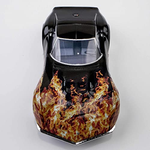 AFX/Racemasters 1968 Corvette L88 Black/Flame AFX22051 HO Slot Racing Cars - Image 4