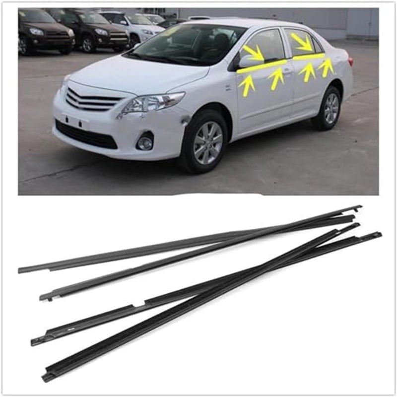Vuzmode Car Window Door Seals for Toyota Corolla - Image 2